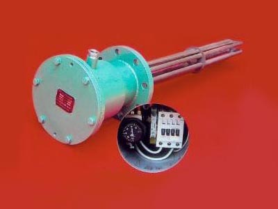 帶溫度控制器浸入式防爆電加熱器